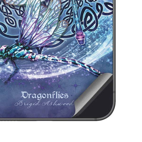 Brigid Ashwood Dragonfly Celtic Knot Galaxy A14 5G Skin